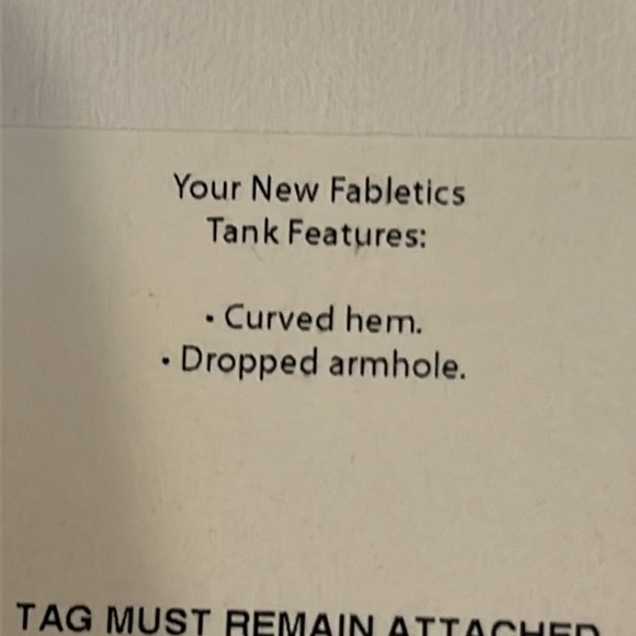 Fabletics 2XL Aventura TANK TOP new White black stripes Racerback WOMENS cotton - Picture 3 of 14